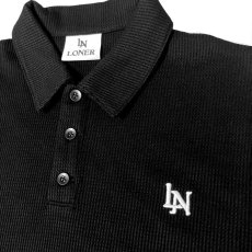 画像3: LN CLASSIC THERMAL POLO BLACK (3)