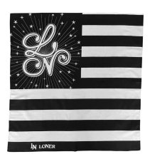 画像1: LN PLUSH BANDANA BLACK (1)